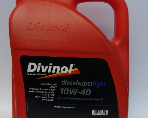 Моторное масло 10W40 dieselsuperlight, 5 л