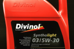 Моторное масло DIVINOL 5W30 03 syntholight, 5 л