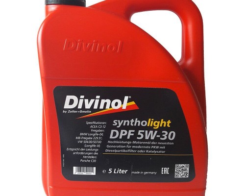 5W30 DPF syntholight, 5 л